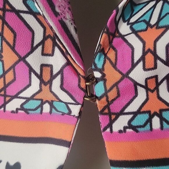NWT Ladakh Scarf XS 2 Print Cropped Boho Office Blazer Colorful Jacket Sexy NEW - Picture 11 of 16